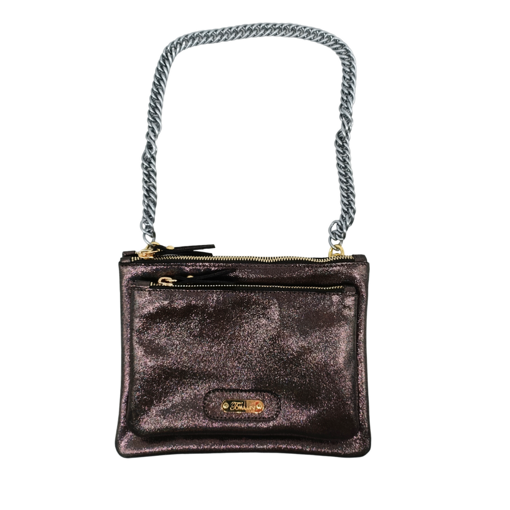 Pochette CAMILLA pelle Onice