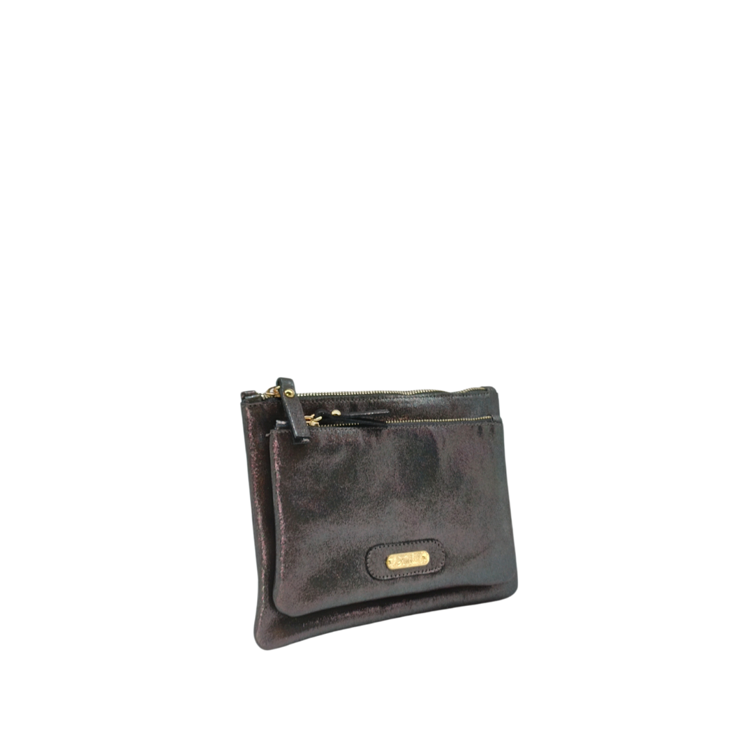 Pochette CAMILLA pelle Onice