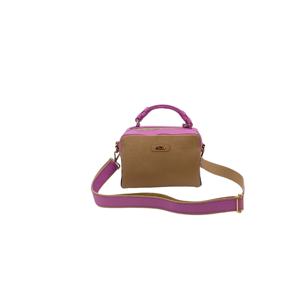 
                      
                        Borsa in pelle GRACE malva cream
                      
                    