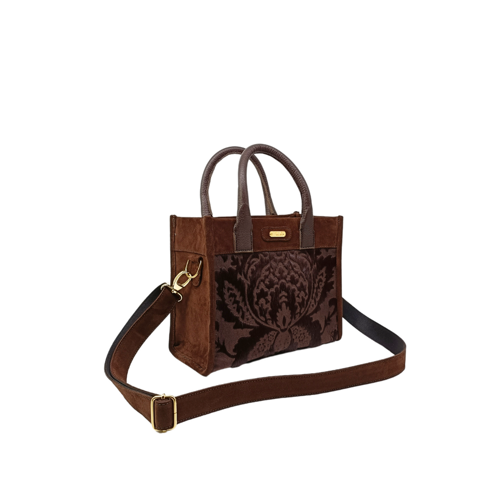 Borsa in pelle GRETA LIMITED EDITION moka