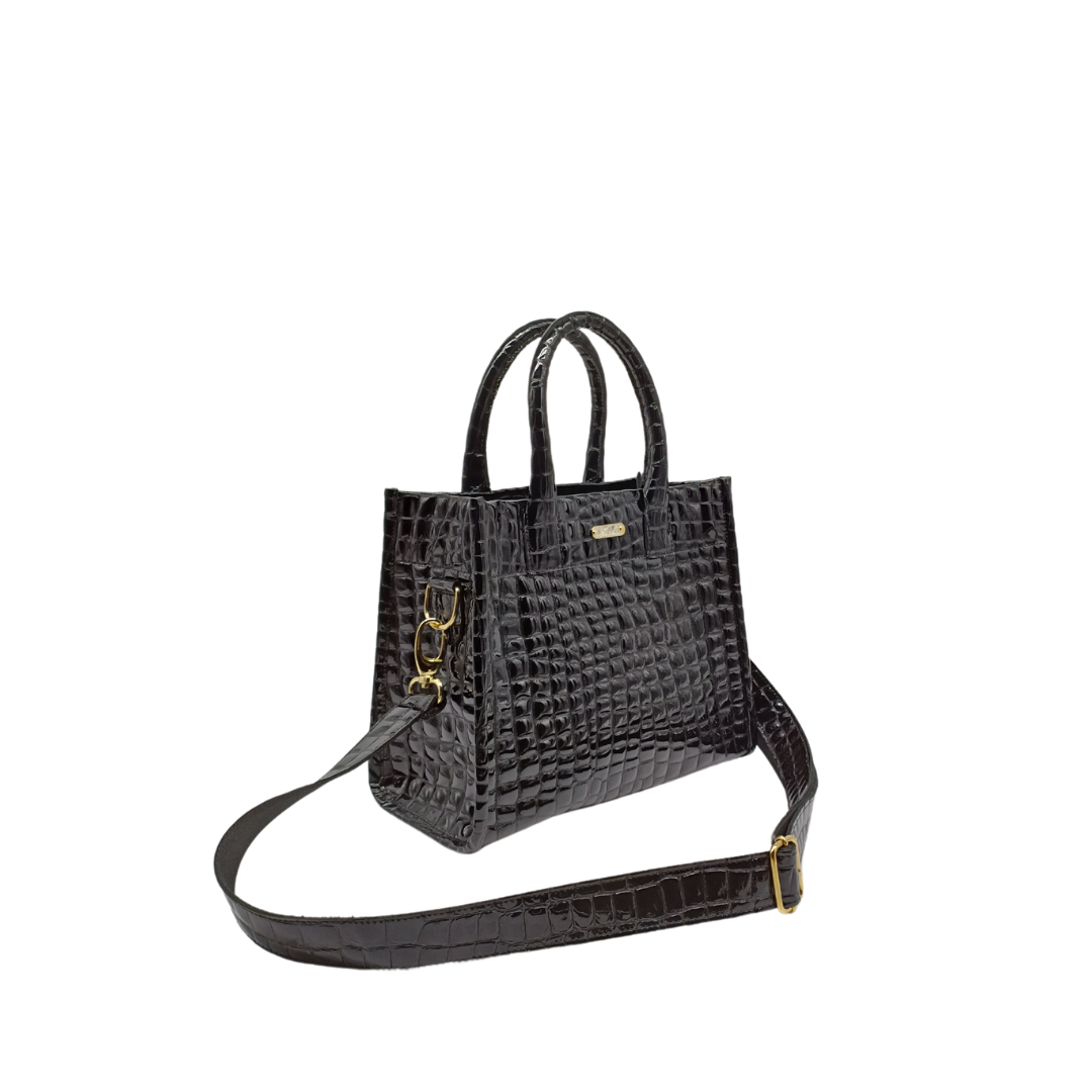 Borsa in pelle GRETA Luxury Black