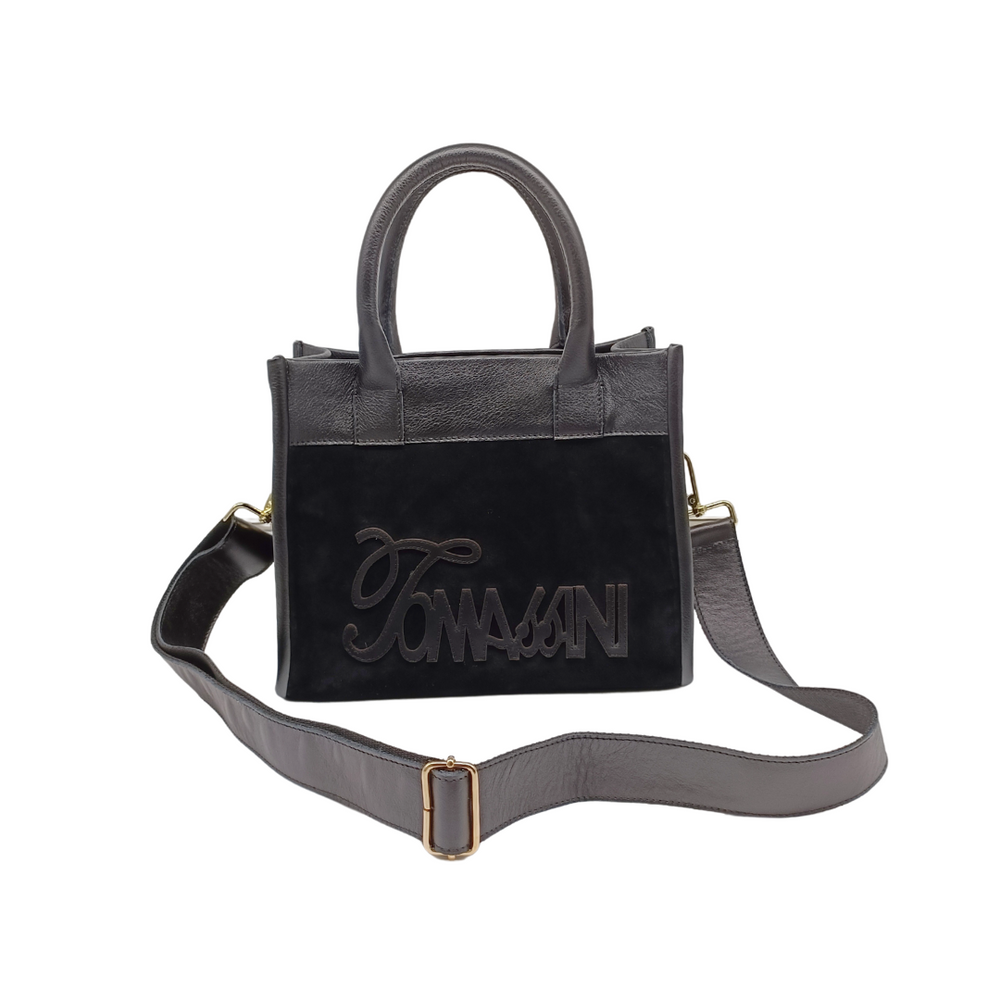 Borsa in pelle GRETA Nero