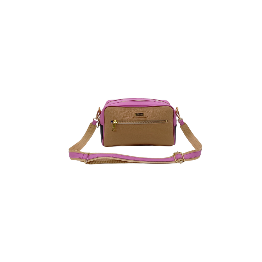 
                      
                        Borsa in pelle LETIZIA malva cream
                      
                    