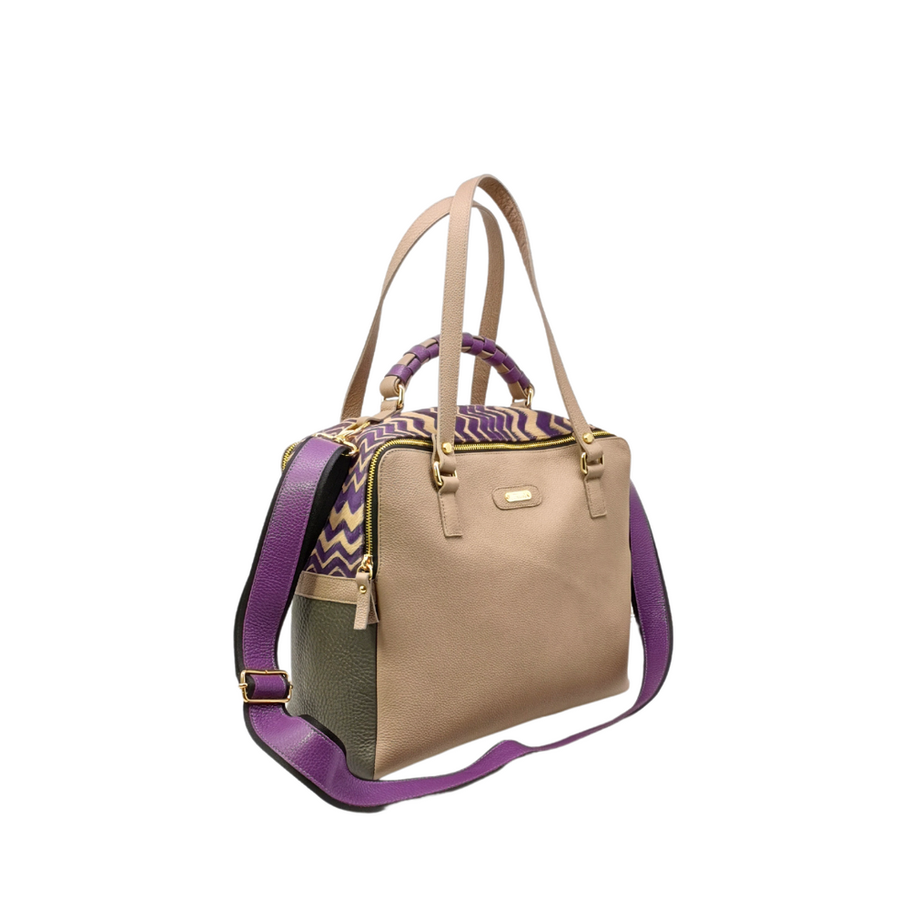 Borsa in pelle MARY LIMITED EDITION Tweed