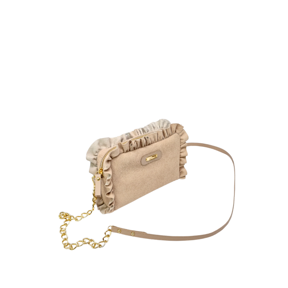 
                      
                        Borsa in pelle NINA con frappe Avorio
                      
                    