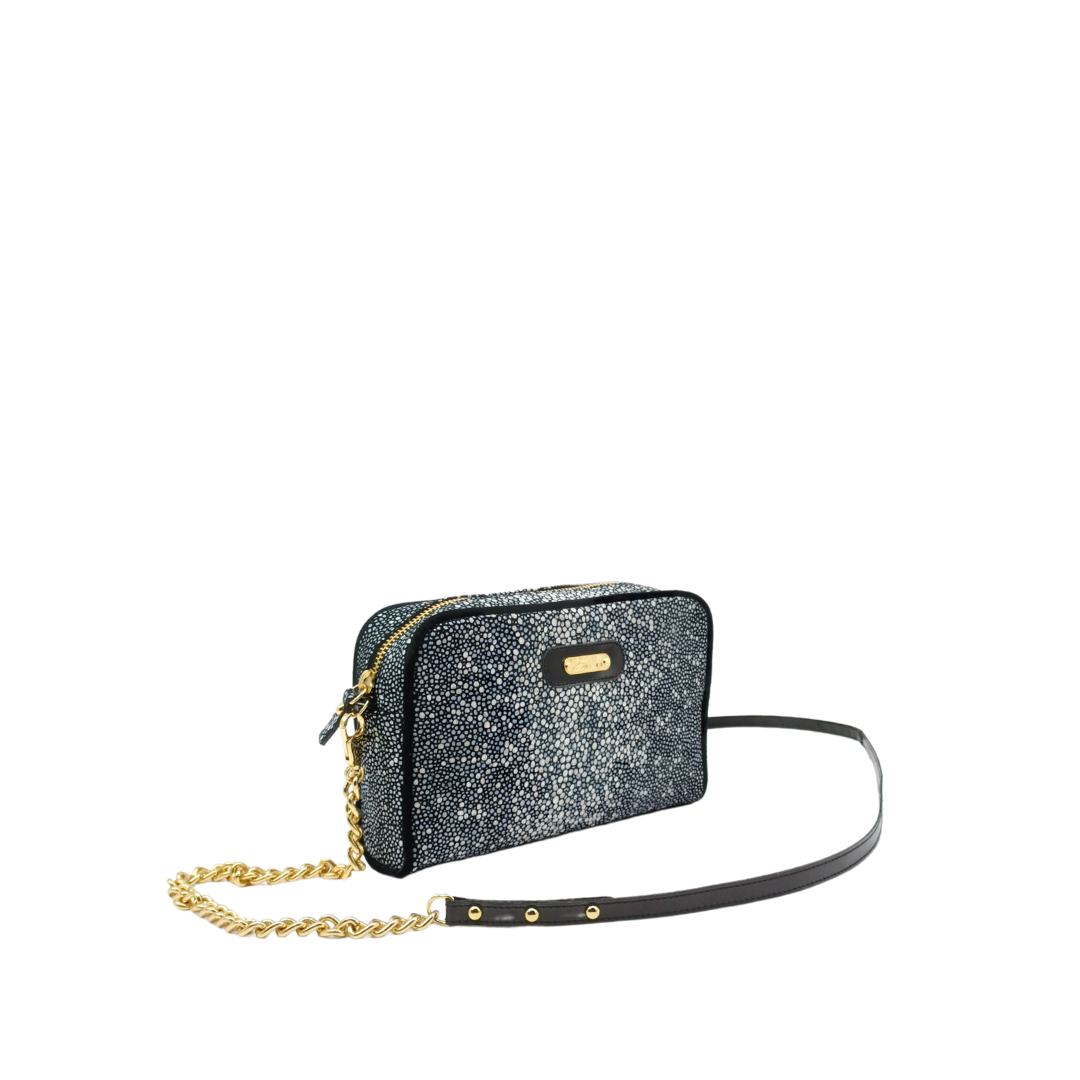 Borsa in pelle NINA Prestige caviale