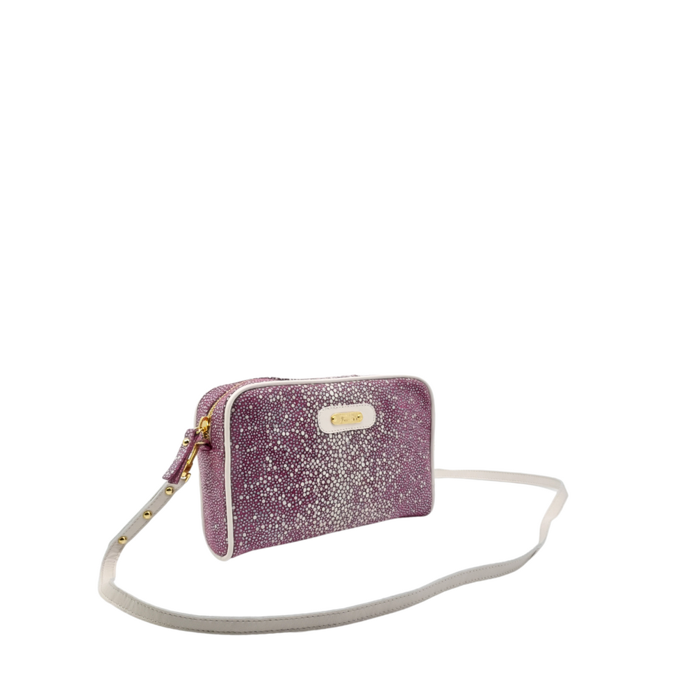 Borsa in pelle NINA Prestige Pink