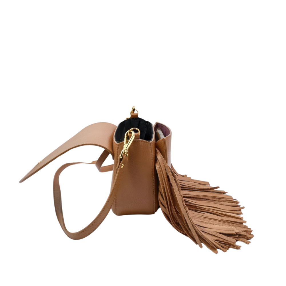 
                      
                        Borsa in pelle OLIVIA cuoio
                      
                    