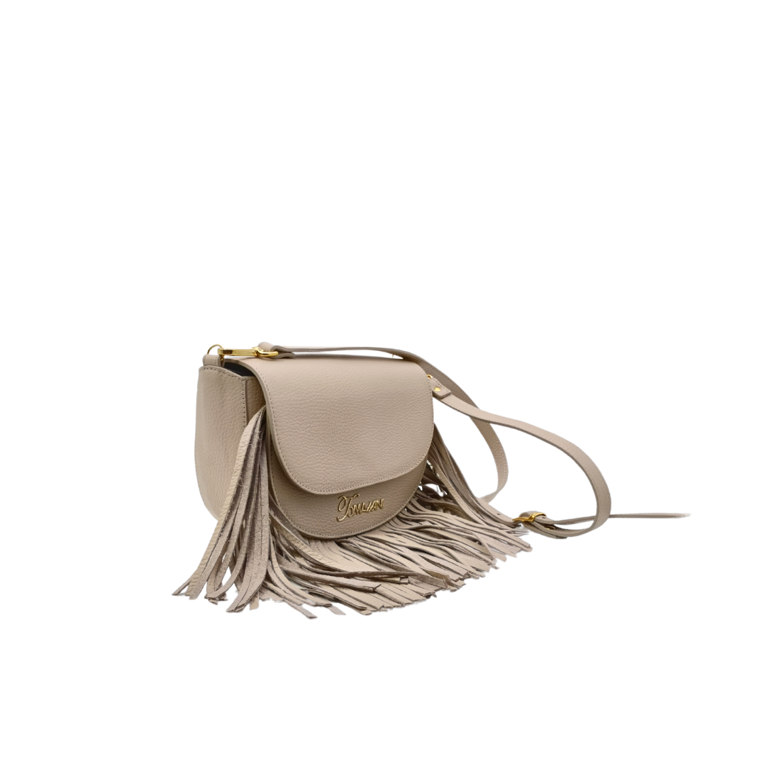 Borsa in pelle OLIVIA tortora