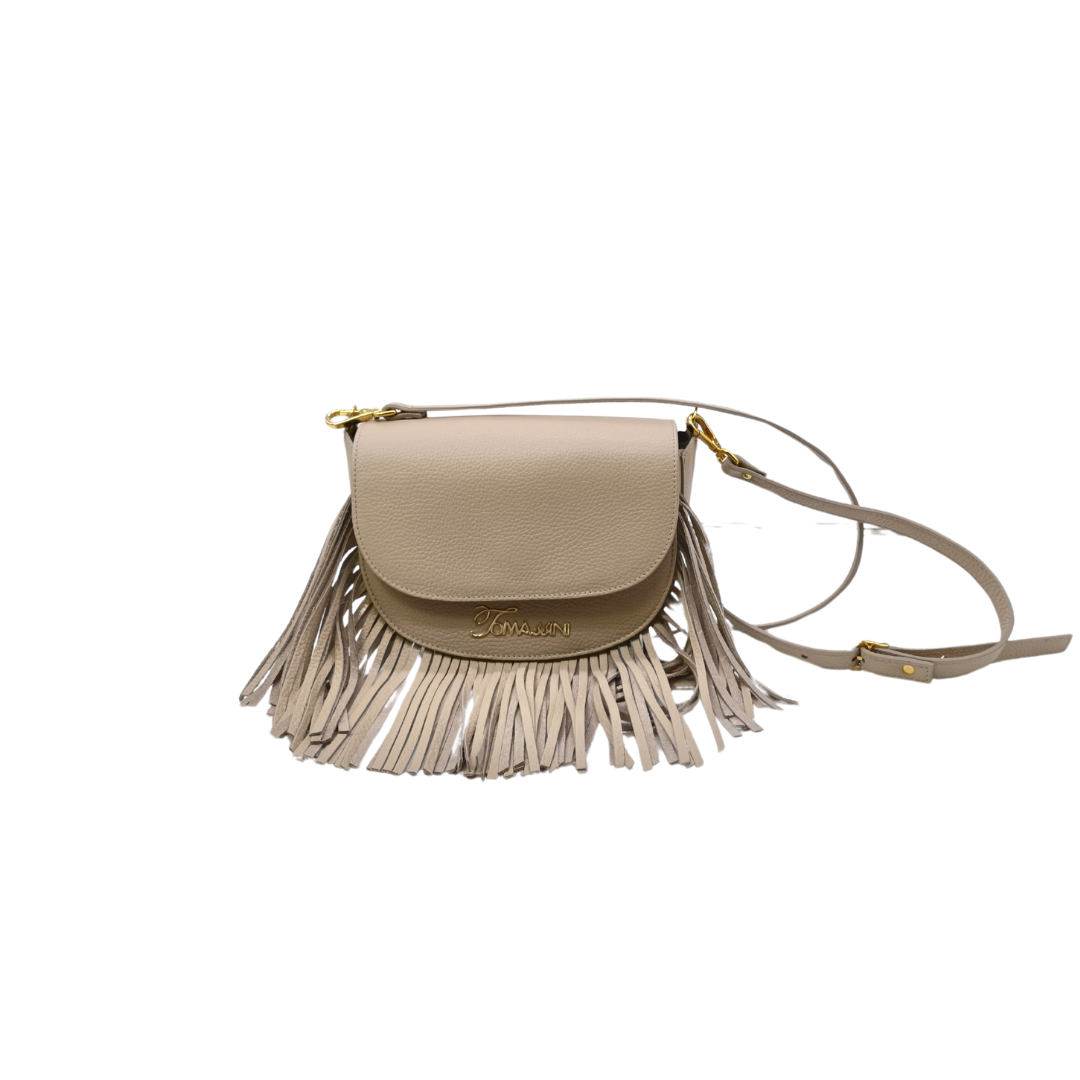 Borsa in pelle OLIVIA tortora