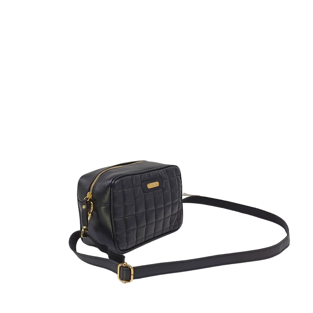 Borsa in pelle TINA Couture Nero