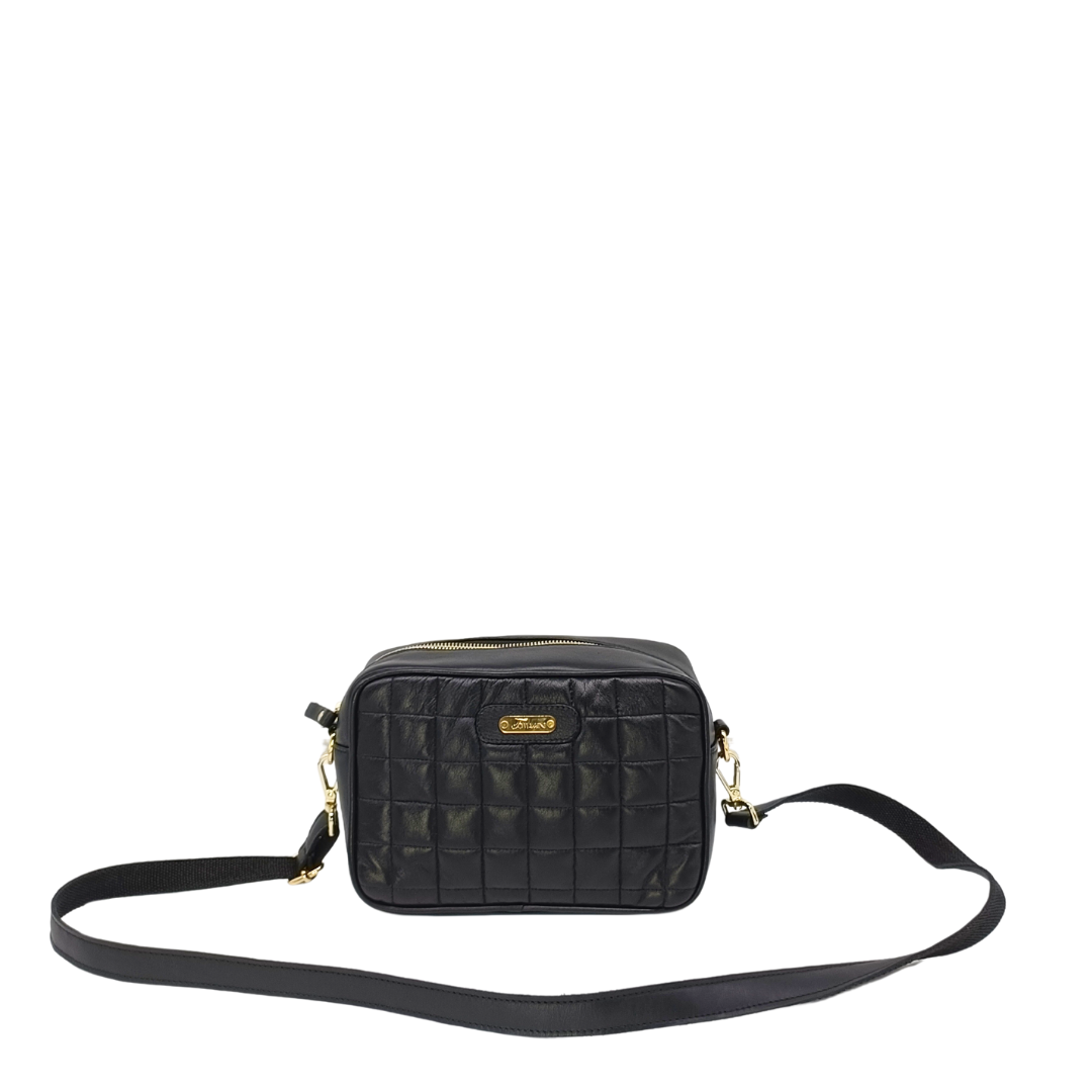 Borsa in pelle TINA Couture Nero