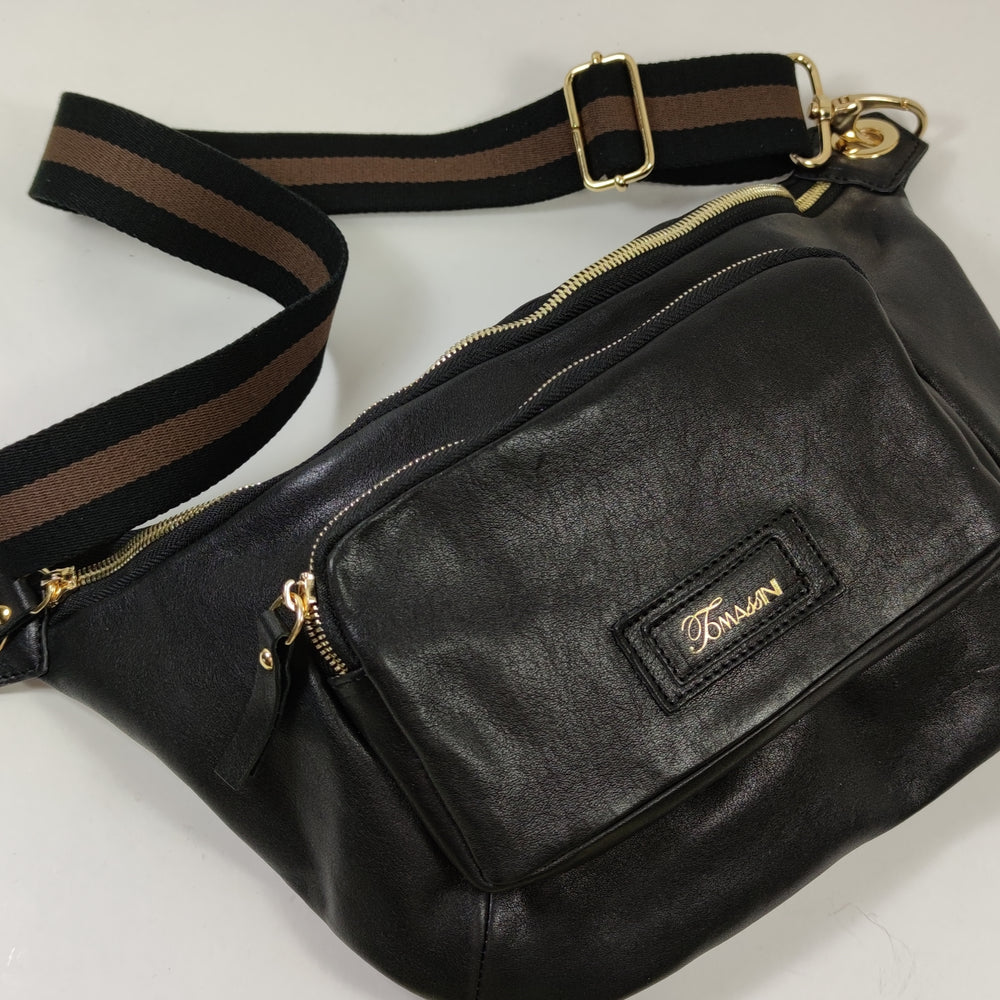 
                      
                        Marsupio in pelle ORESTE nero
                      
                    
