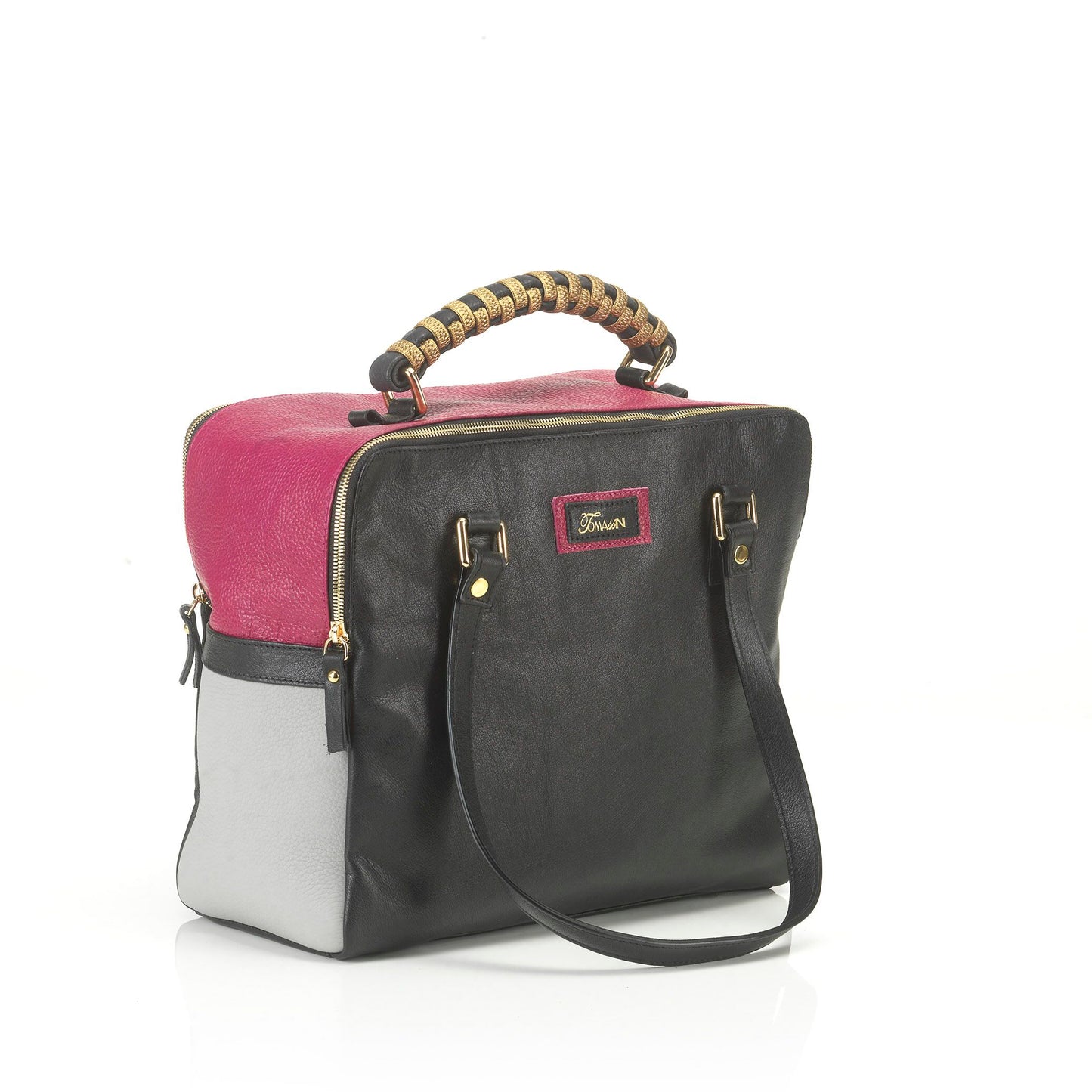 Borsa in pelle MARY fucsia