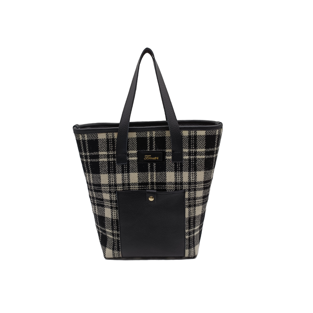 Borsa DARIA tartan