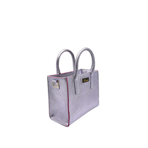 Borsa in pelle GINEVRA orchidea