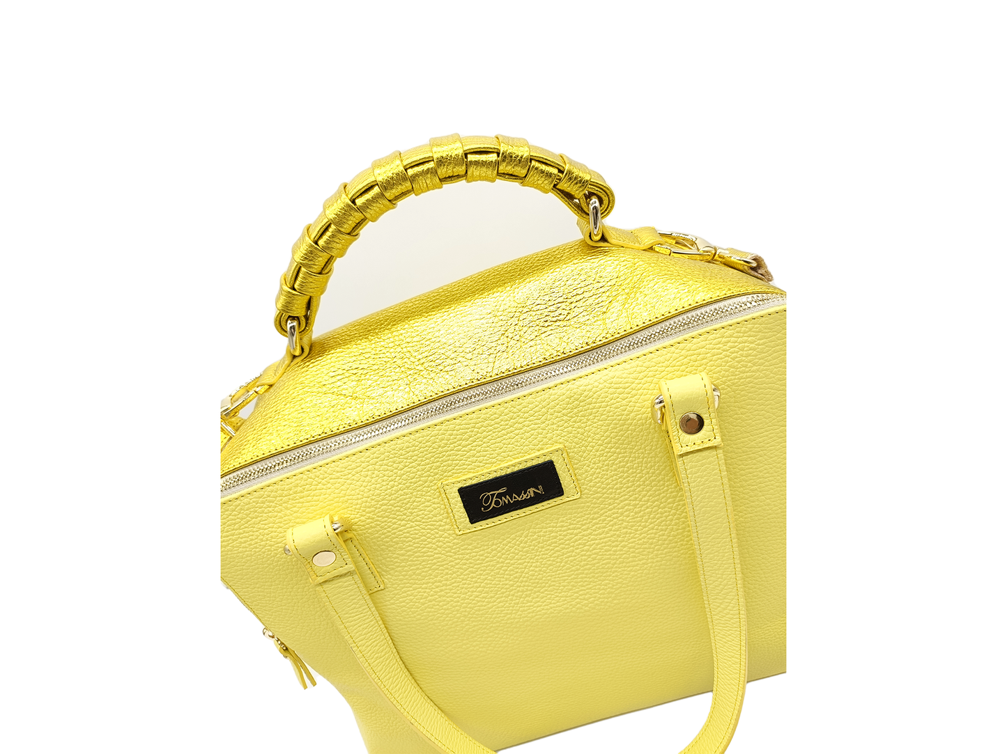 Borsa in pelle MARY lime