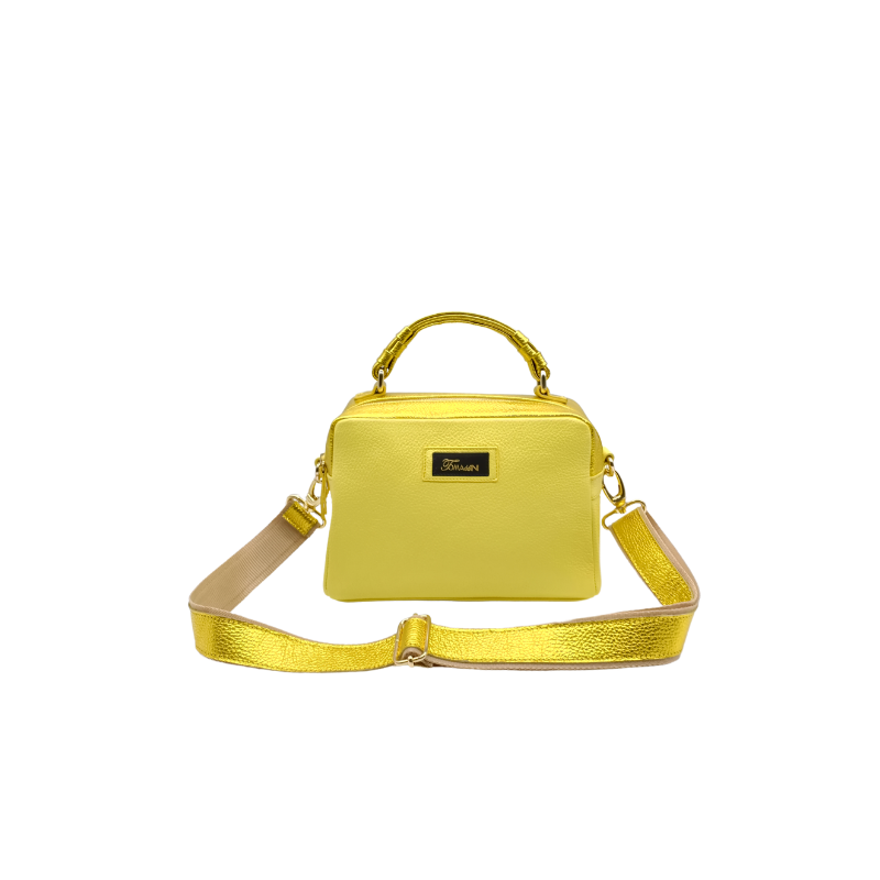 Borsa in pelle GRACE lime