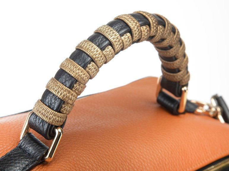 
                      
                        Borsa in pelle Mary cuoio manico
                      
                    