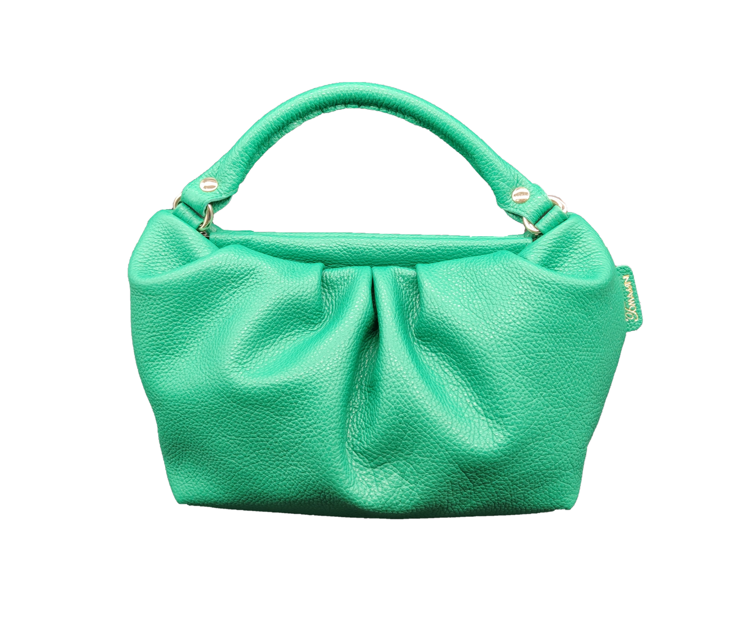 Borsa in pelle GEMMA verde