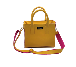Borsa in pelle GINEVRA giallo