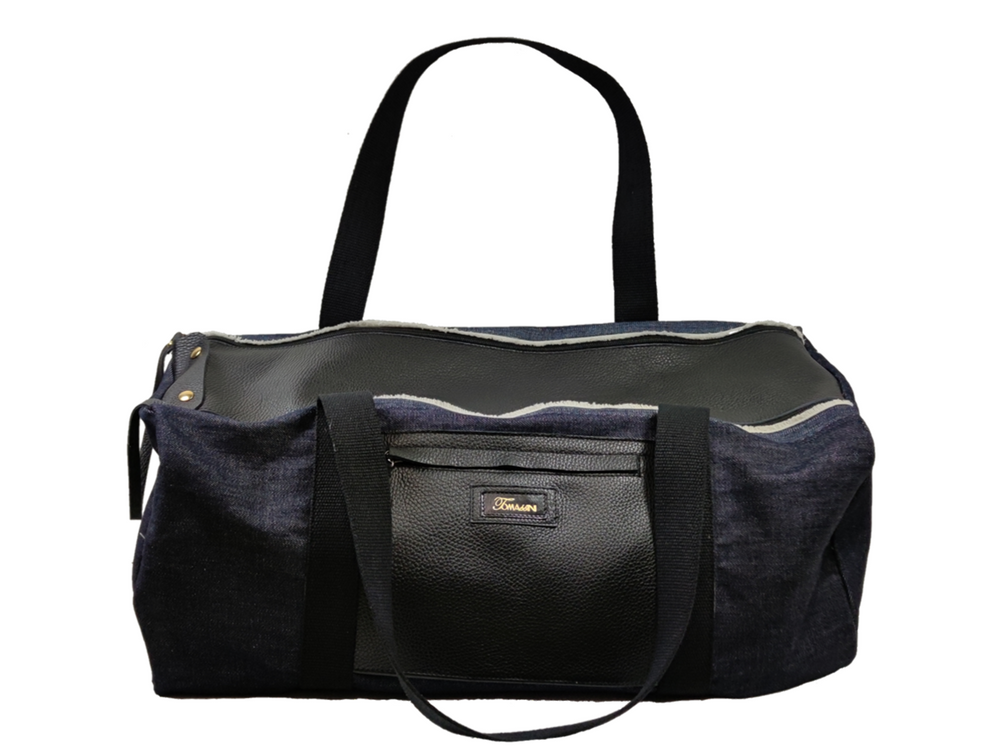 Borsone LAISA in tessuto denim