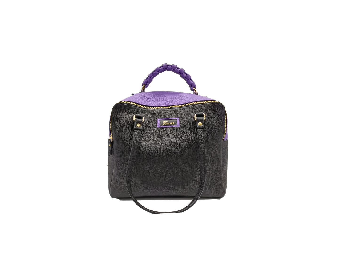 Borsa in pelle MARY viola