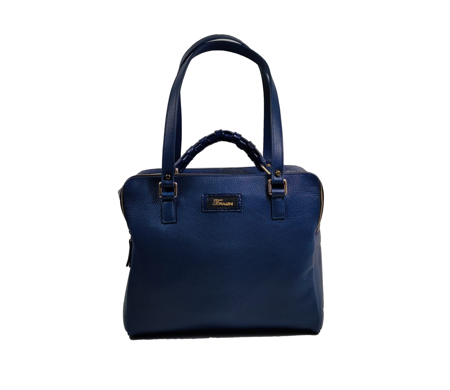 Borsa in pelle MARY blu